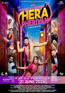 Teriya Meriya Hera Pheriyan (2024) Punjabi Full Movie HDRip | 1080p | 720p | 480p | ESubs | Moviesflix